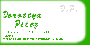 dorottya pilcz business card